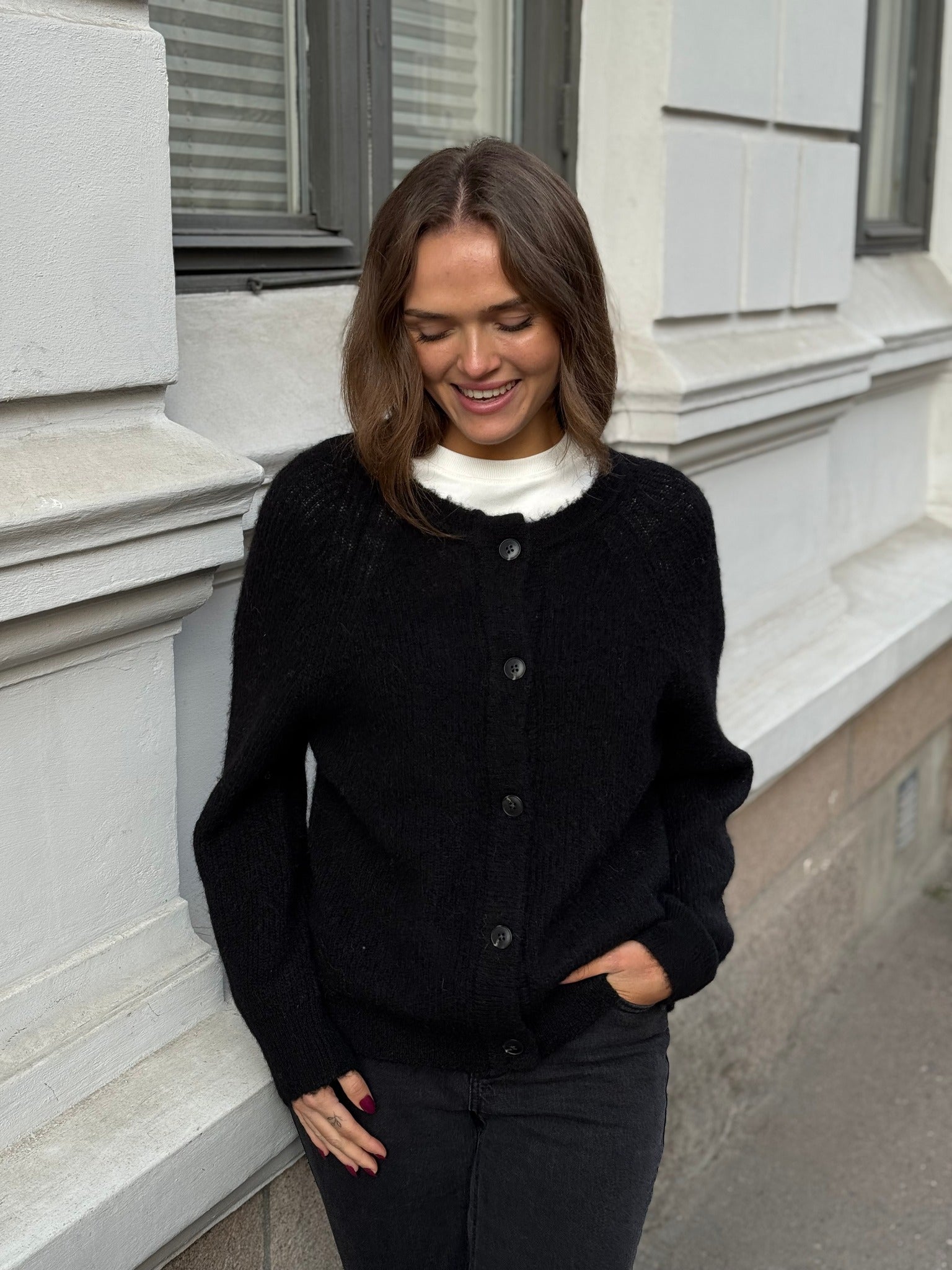 SLFLULU Cardigan - Black